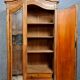 Cabinet louis XV rockery in walnut marquetry around 1850-1880