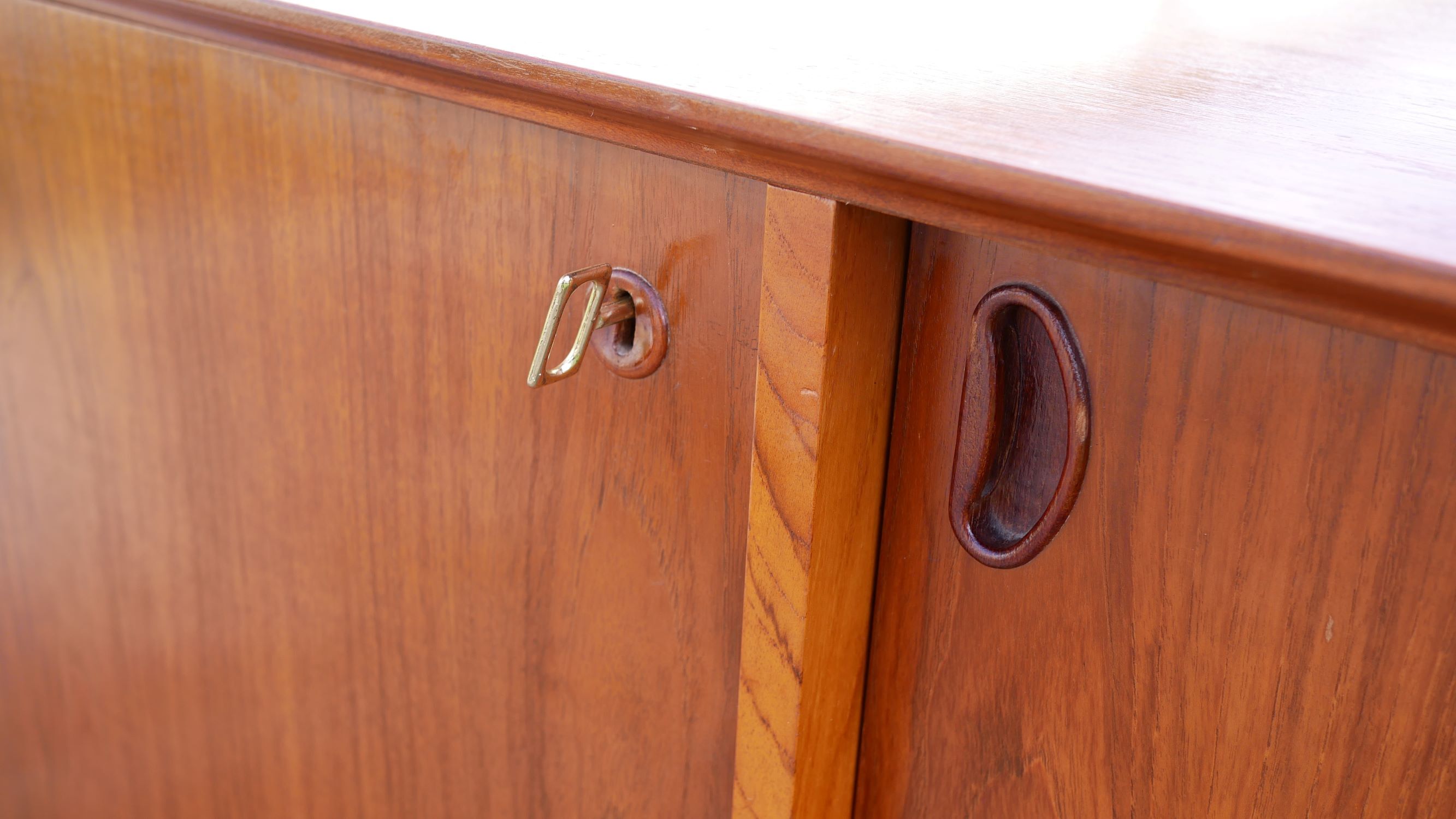 Sideboard teak by Oswald Vermaercke for V-type, 60 years