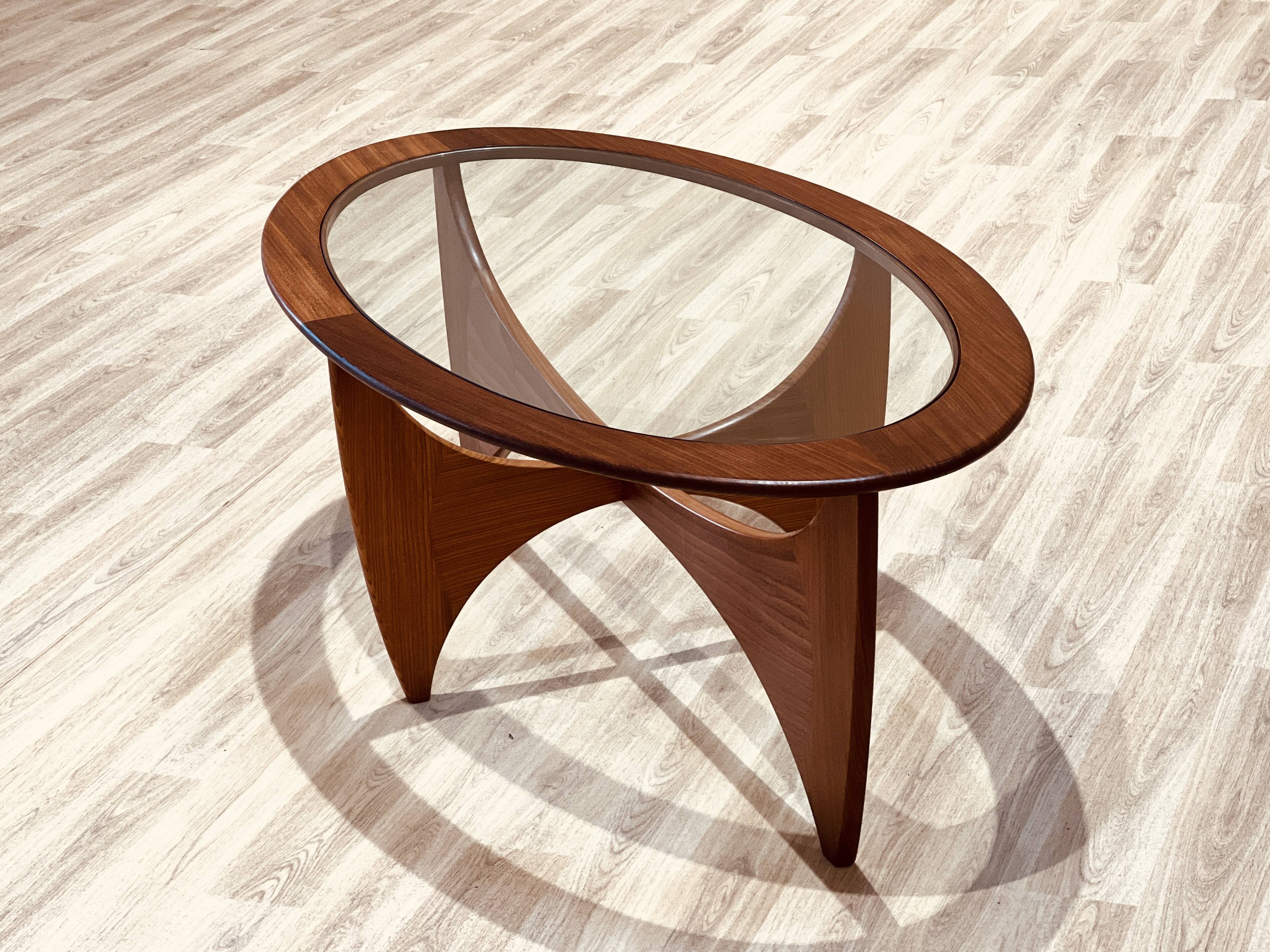 Astro Collection Oval Side Table by GPlan, 1960s