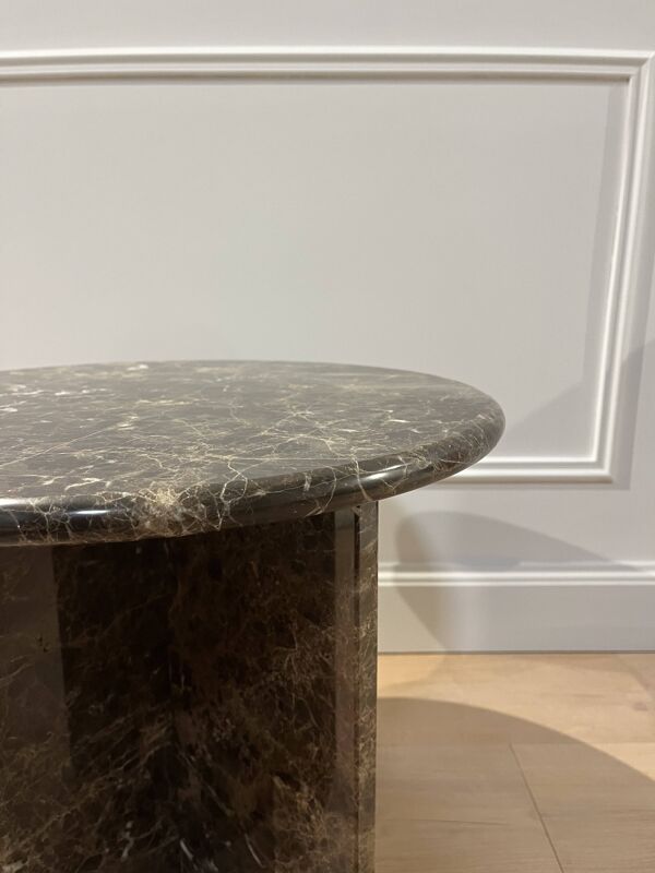 table appoint en marbre marron emperador table marbre marron dark