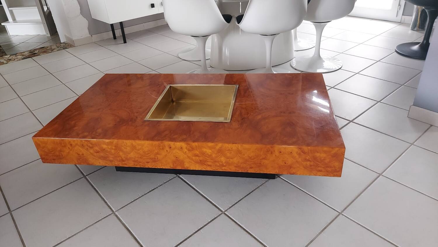 Italian designer coffee table 1970