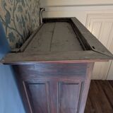 Large French provincial wardrobe in Louis XV style