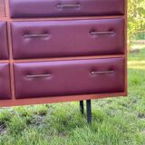 Dressing table model "Ingrid" produced by Mondial literie.