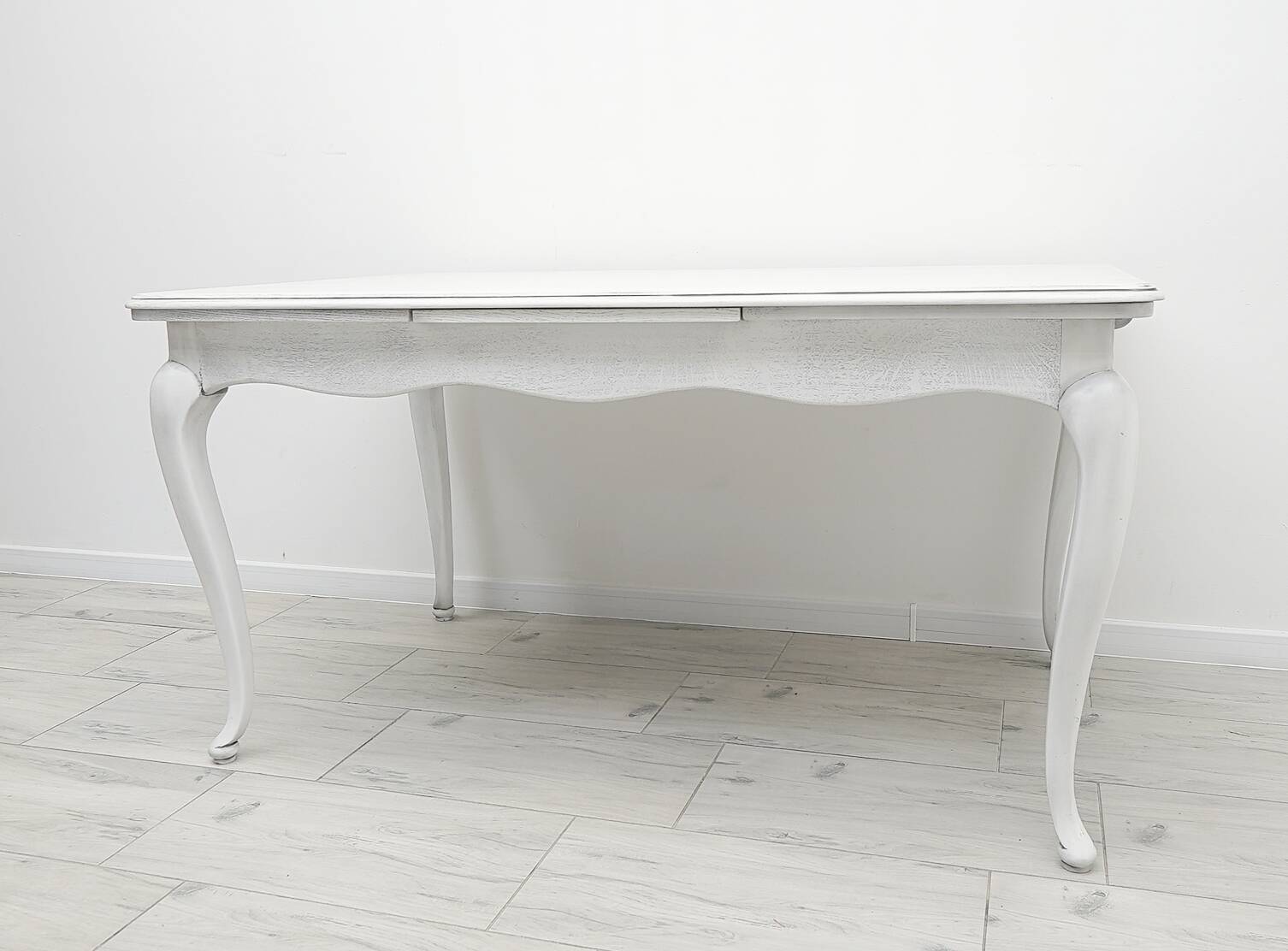 Stylish Ludwik table + 6 chairs. After professional renovation.