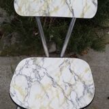 Formica table and 6 chairs