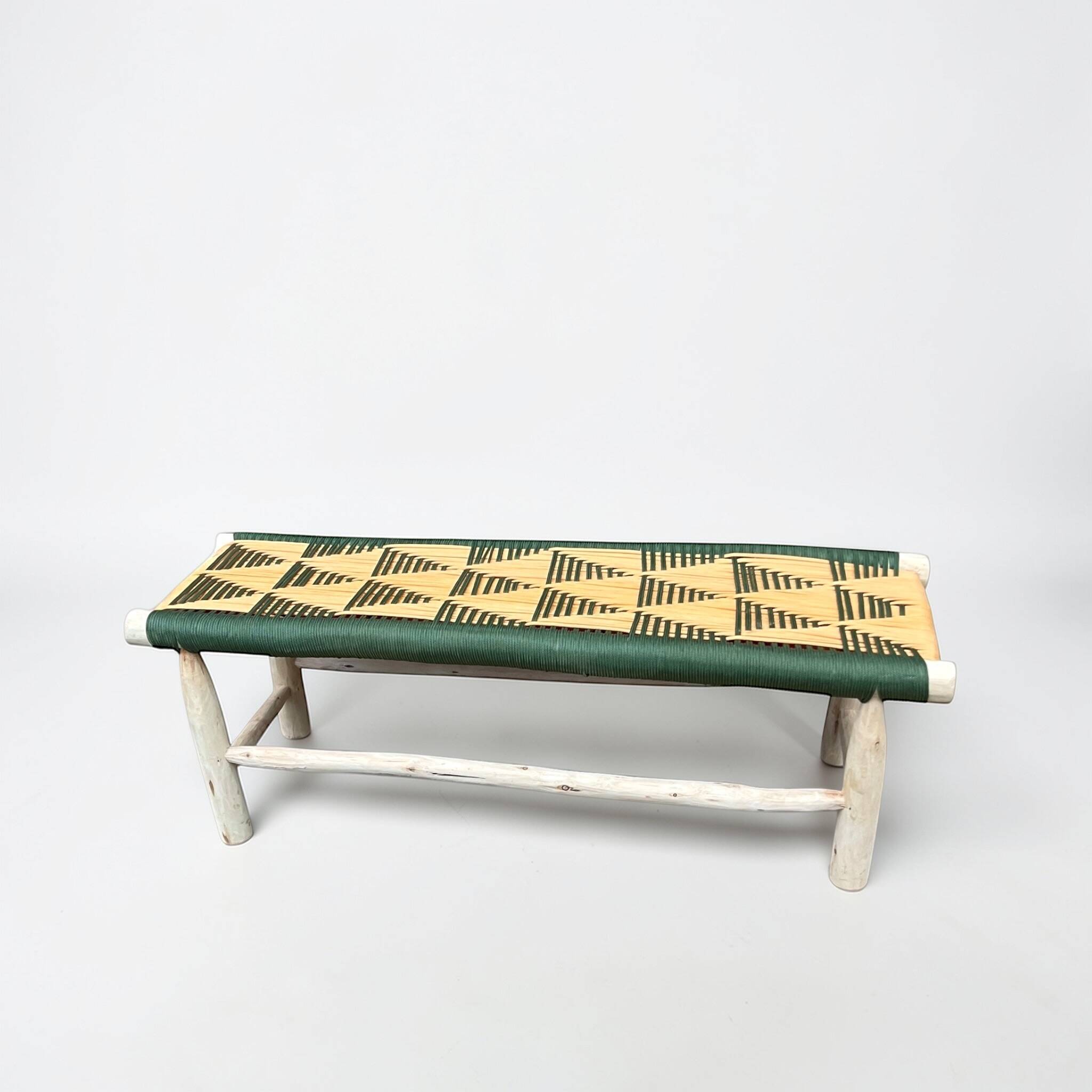 Moroccan bank in coloured rope