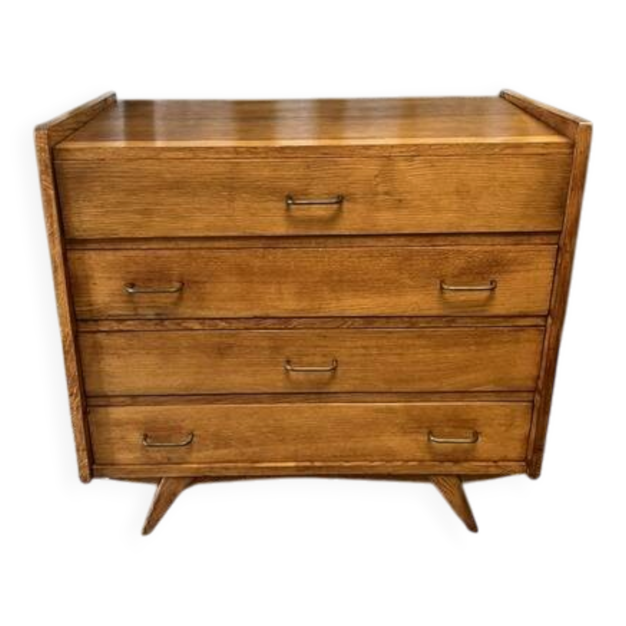 Vintage dressing table with tapered legs