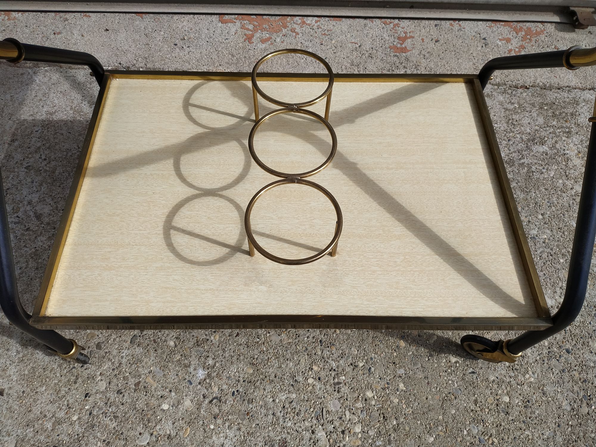 Vintage serving table