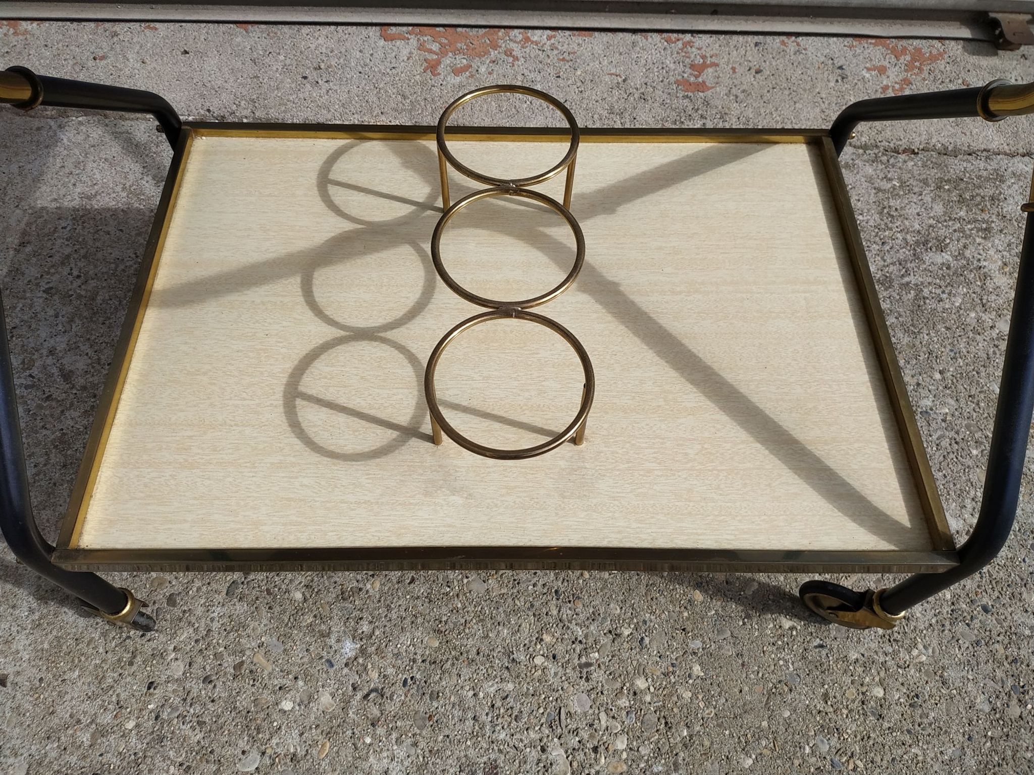 Vintage serving table