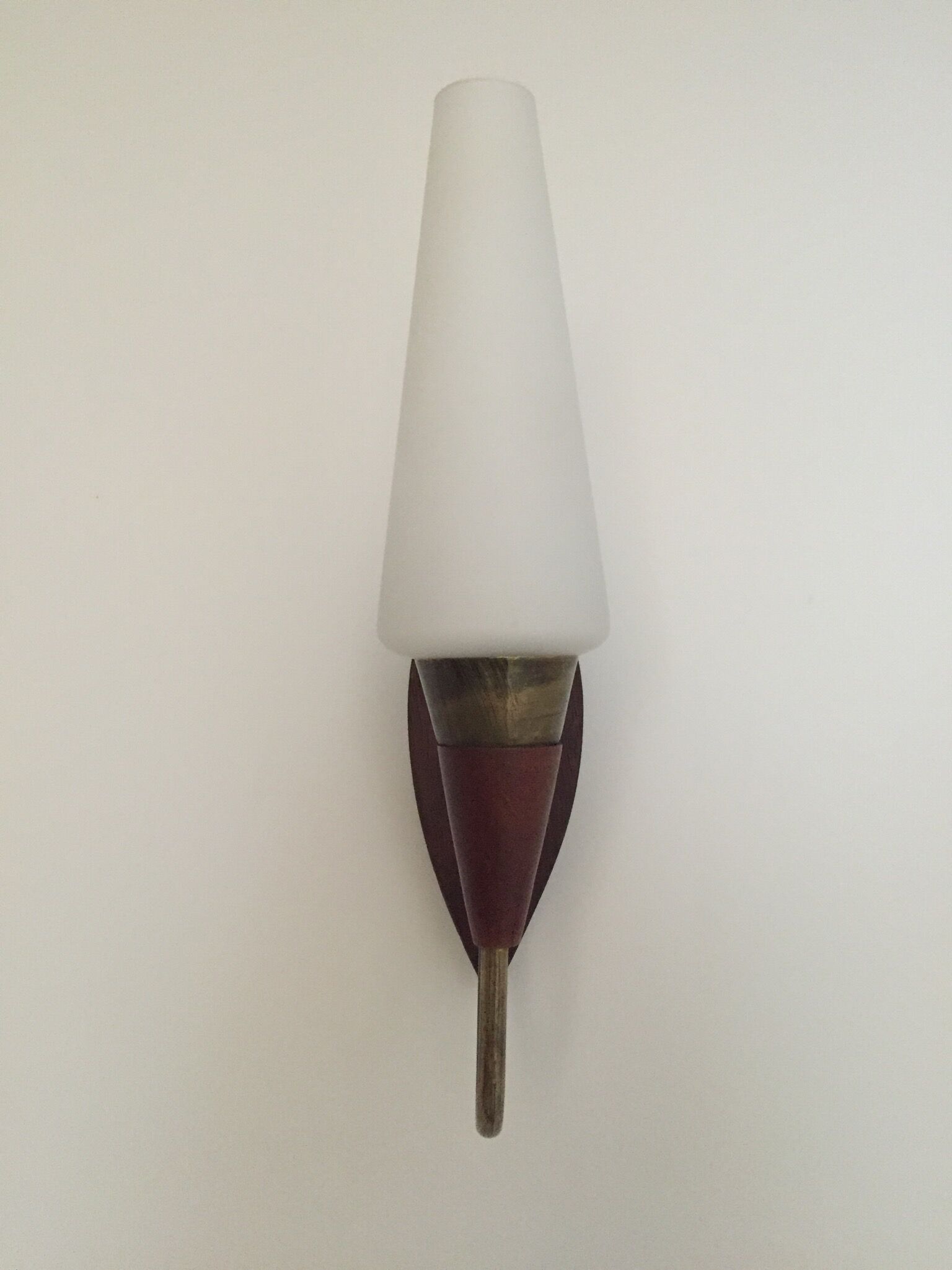 Pair of sconces Scandinavian 1950