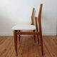 Paire de chaises années 50