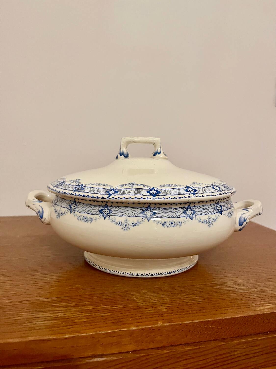 HB & Cie Iron Earth Soup Tureen, Lavoisier