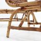 Mid century rattan benches, set of 2