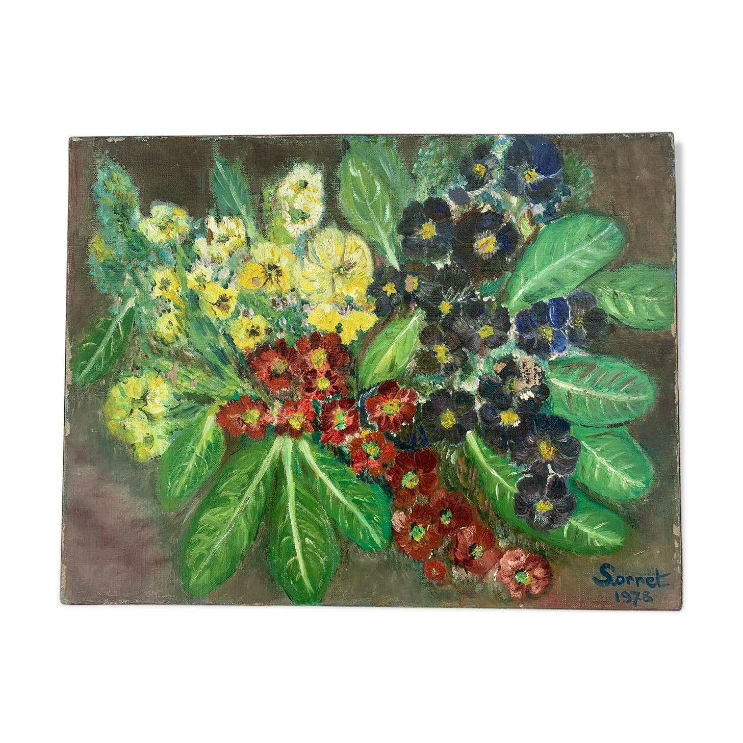 Bouquet of vintage flowers