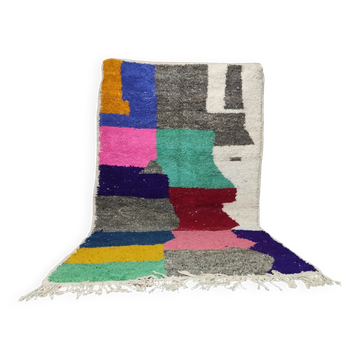 Large artisanal Moroccan rug 2.5 x 1.5 m