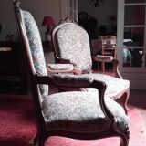 Pair chairs Regency XIX