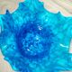 Blue Murano glass centerpiece 1980