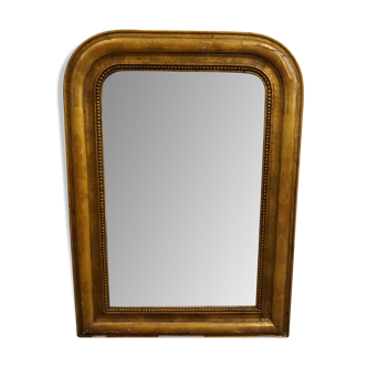 Golden mirror 58x80cm