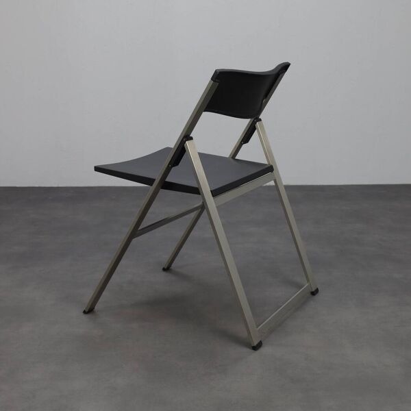 Lot de 3 chaises pliantes P08 de Tecno, Italie (prix fixe)