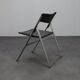 3x Folding Chair P08 by Tecno, Italy (set price)