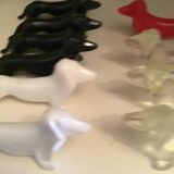 10 basset hound knife holders