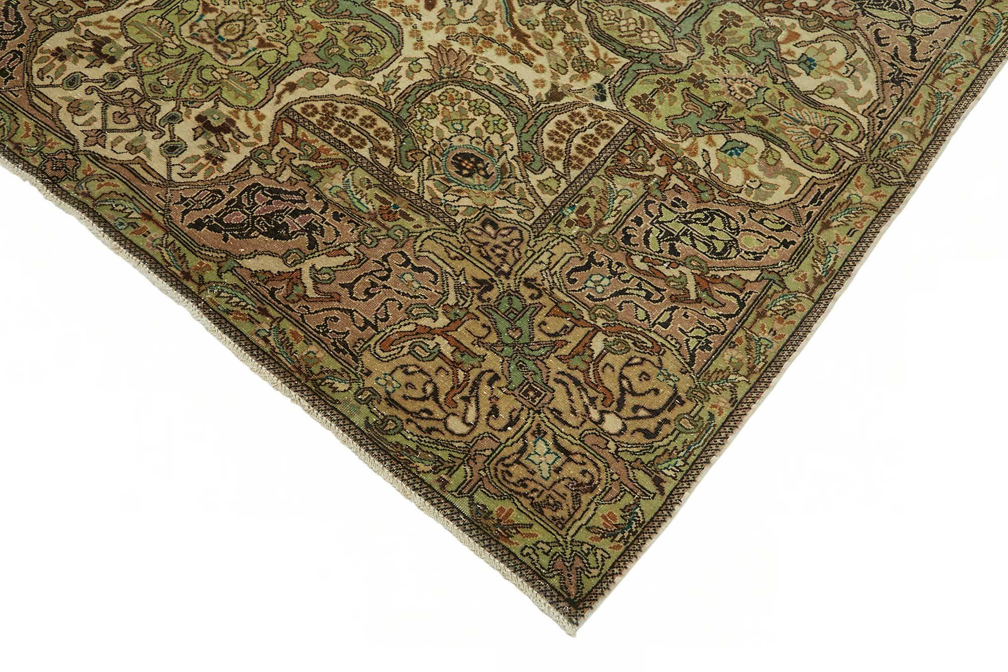 Turkish Wool Vintage Kayseri Rug 194 cm x 314 cm