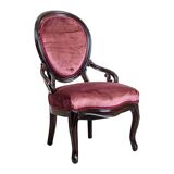Louis Philippe Walnut Armchair, 1850s