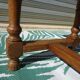 Rustic oak desk