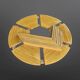 Puzzle dining table by Richard Nissen, Denmark 1978