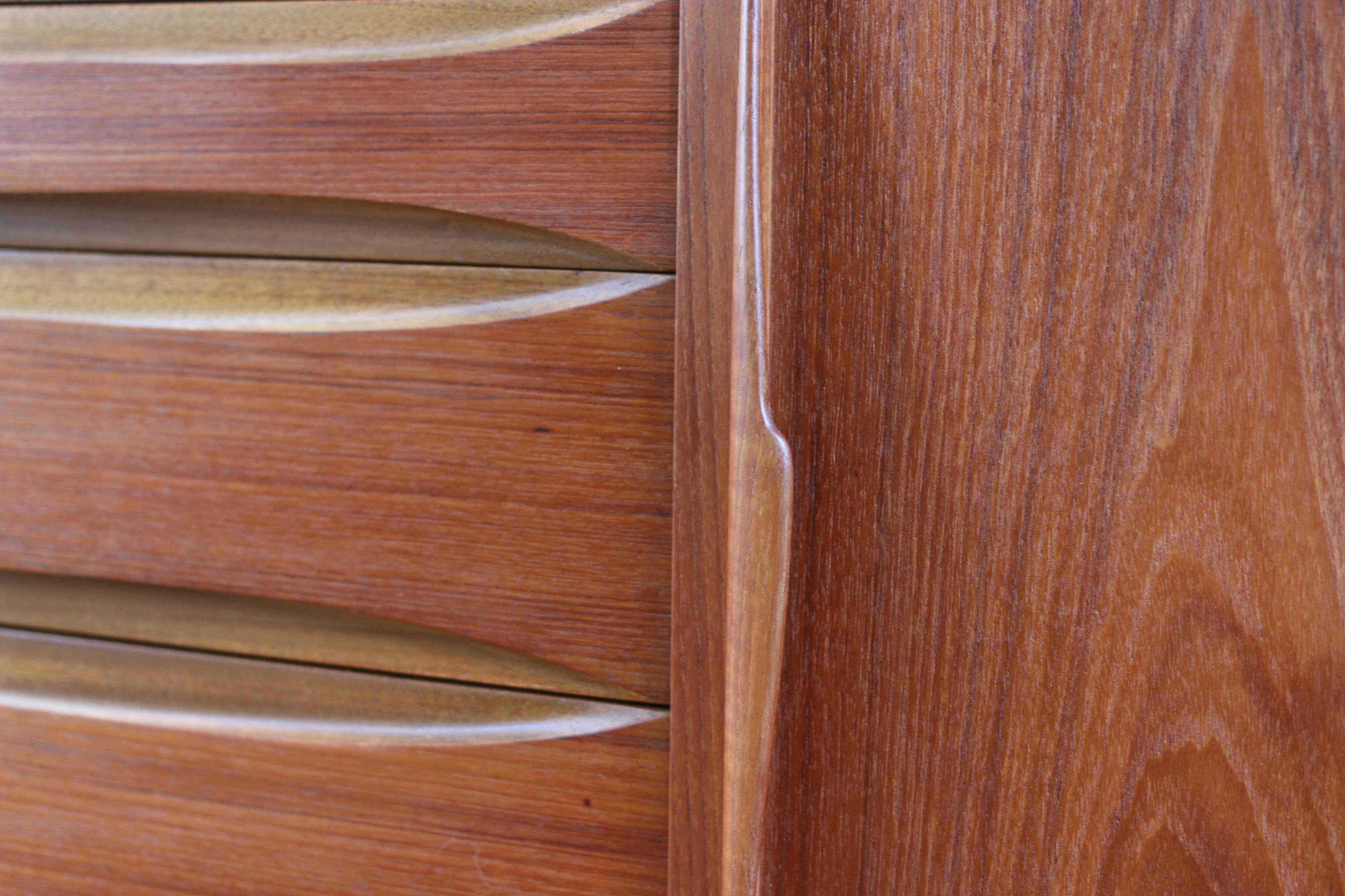 Vintage Scandinavian row Skovby Möbler model 63