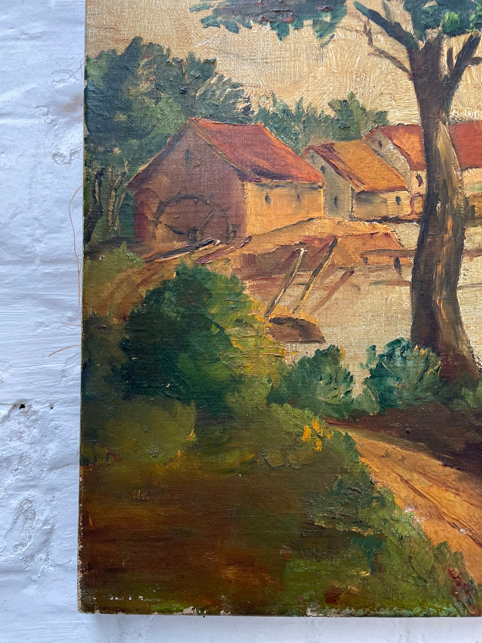 Huile sur toile