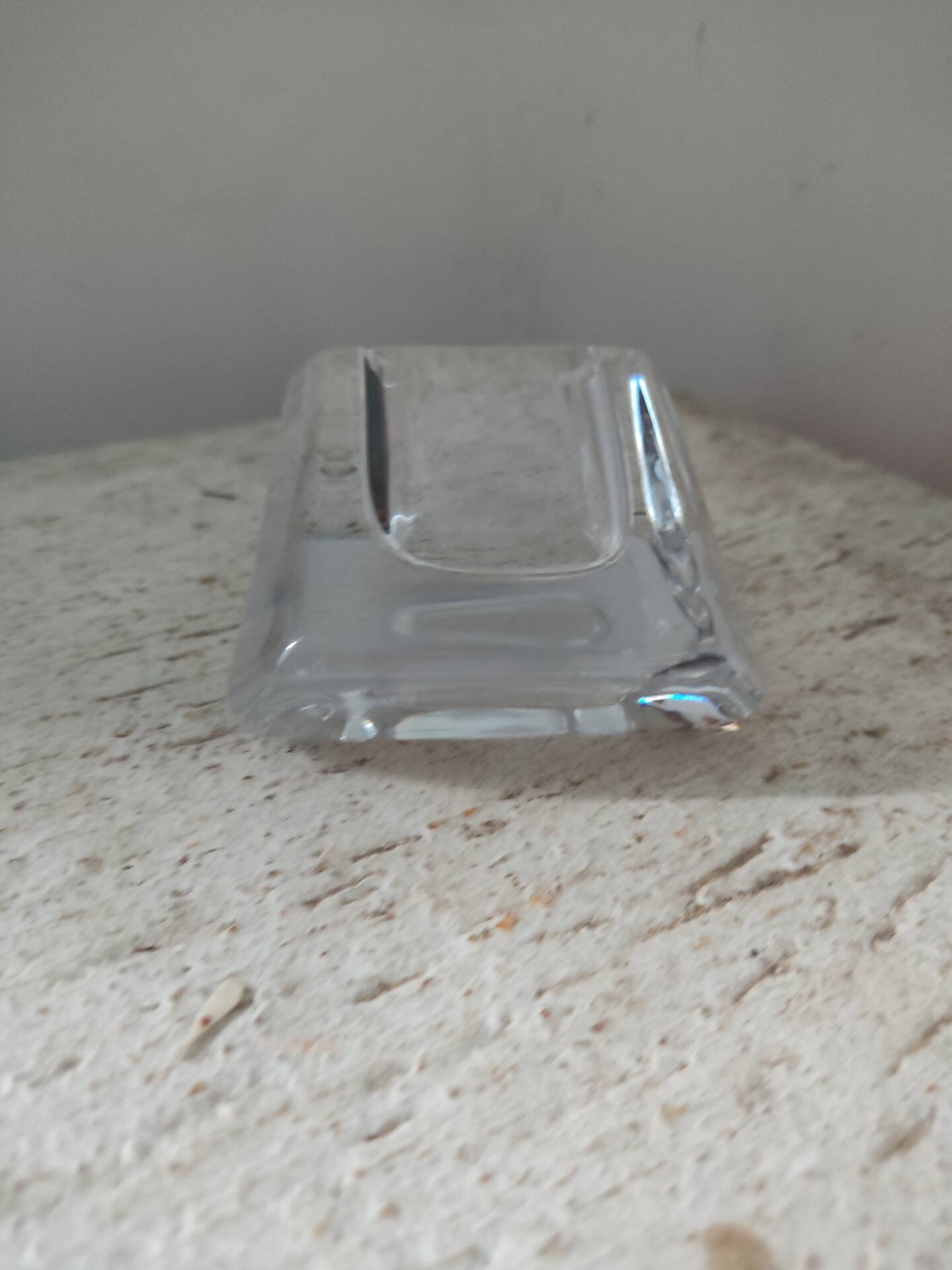 Vide poche cendrier porte crayons cristal Daum