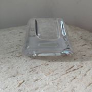 Crystal Daum ashtray pen holder tray
