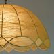 very beautiful mid century modern cocoon PENDANT LIGHT 1970s