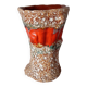Large Fat Lava Vase