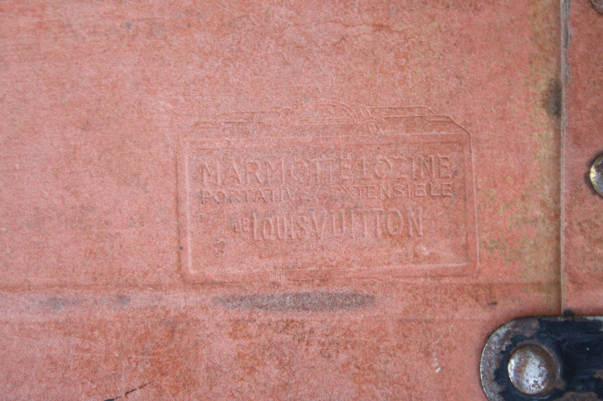 Louis Vuitton marmot lozine trunk