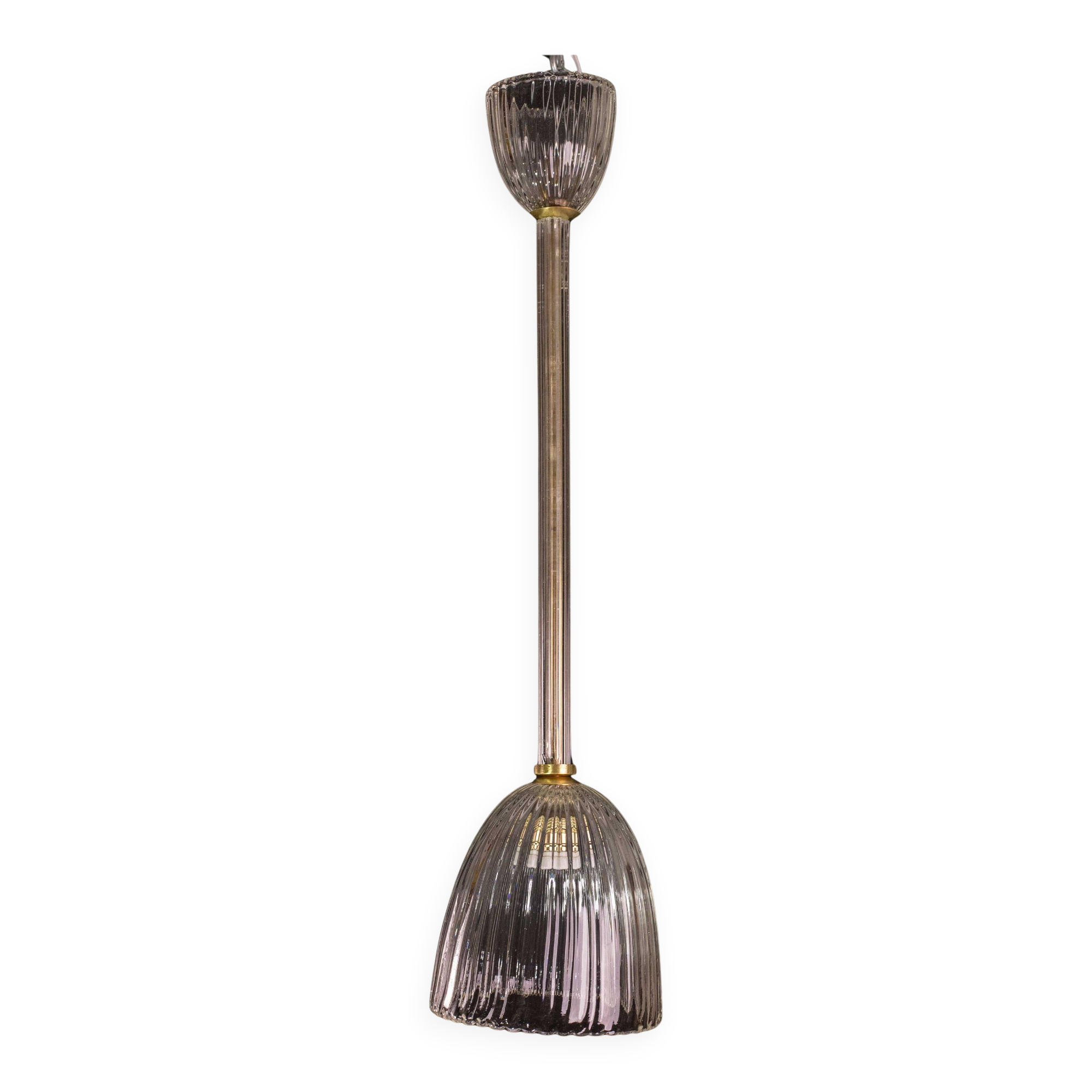 Art Deco Barovier e Toso pendant light, 1950