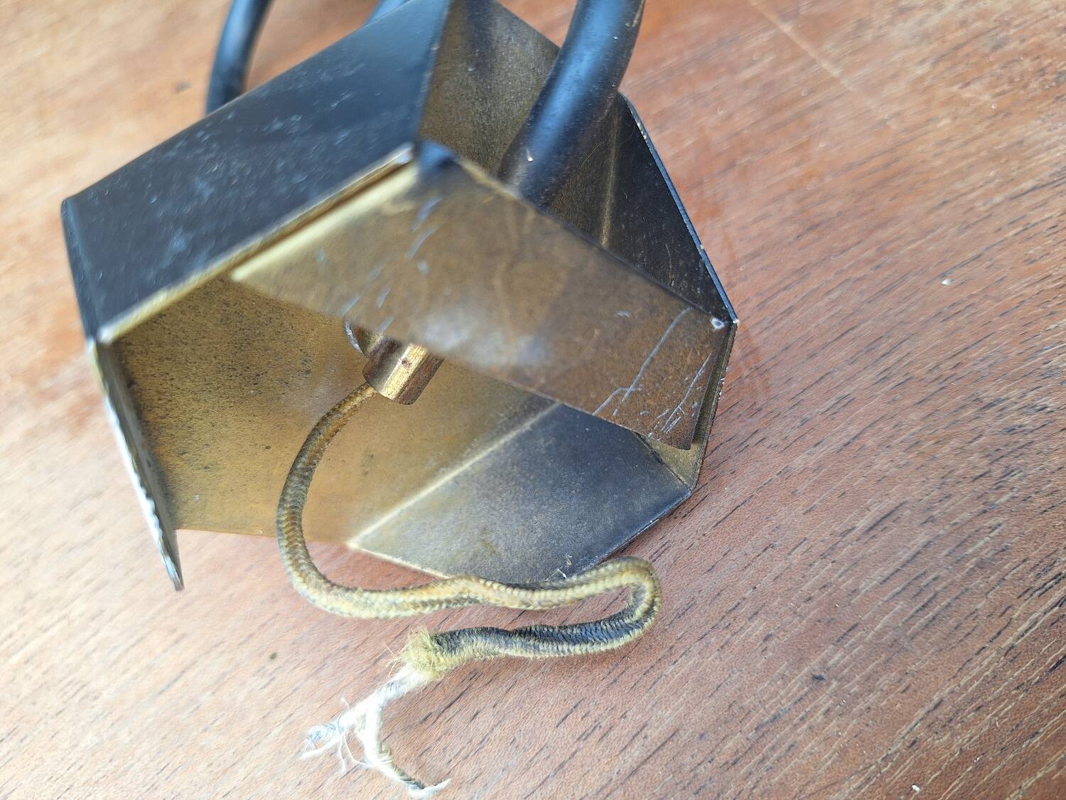 pair of nice glass wall lights