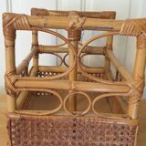 Cane magazine rack