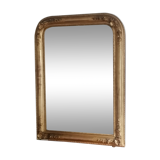 Large golden mirror. 19th