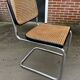 Cesca design chair b32 model in black and chrome