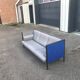 Postmodern Danube 850 3-seater sofa by Ettore Sottsass for Cassina 1992
