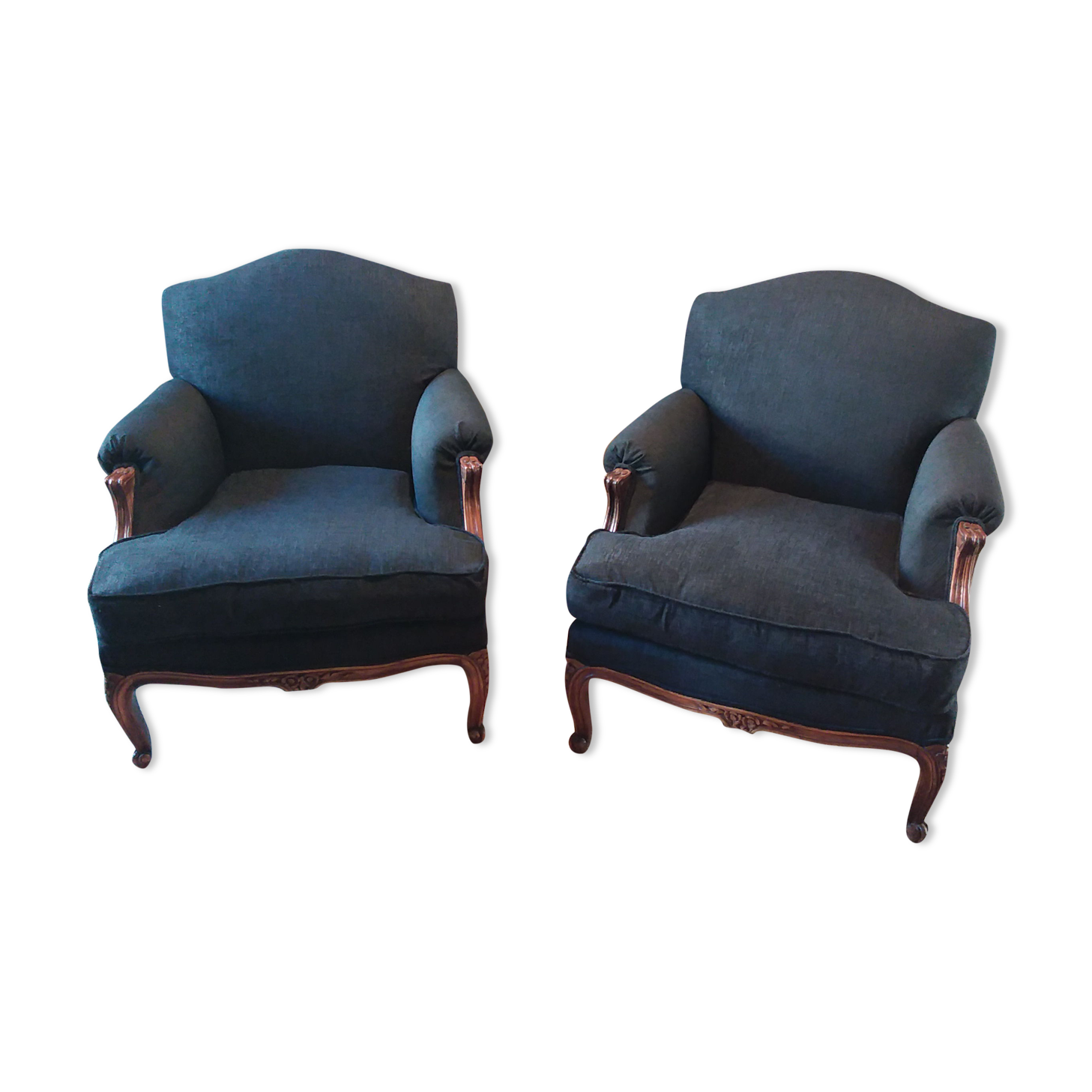 Pair of armchairs