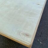 Renovated monastery farmhouse table in 20th century pine wood 180cm
