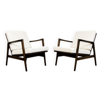 Pair of type 300 130 armchairs by Swarzędzkie Fabryki Mebli 1960s