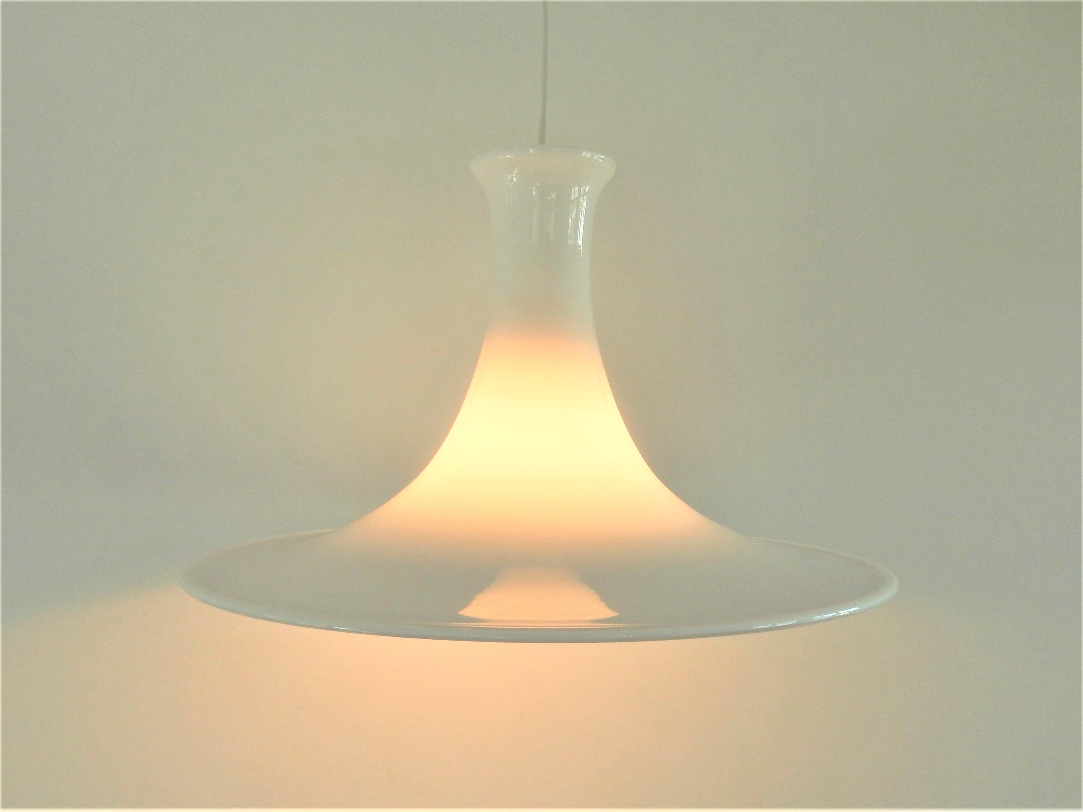 "Mandarin" pendant lamp by Michael Bang for Holmegaard/Royal Copenhagen, 1980's