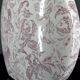 Lampe en céramique, Email craquelé, Shabby Chic, XXe