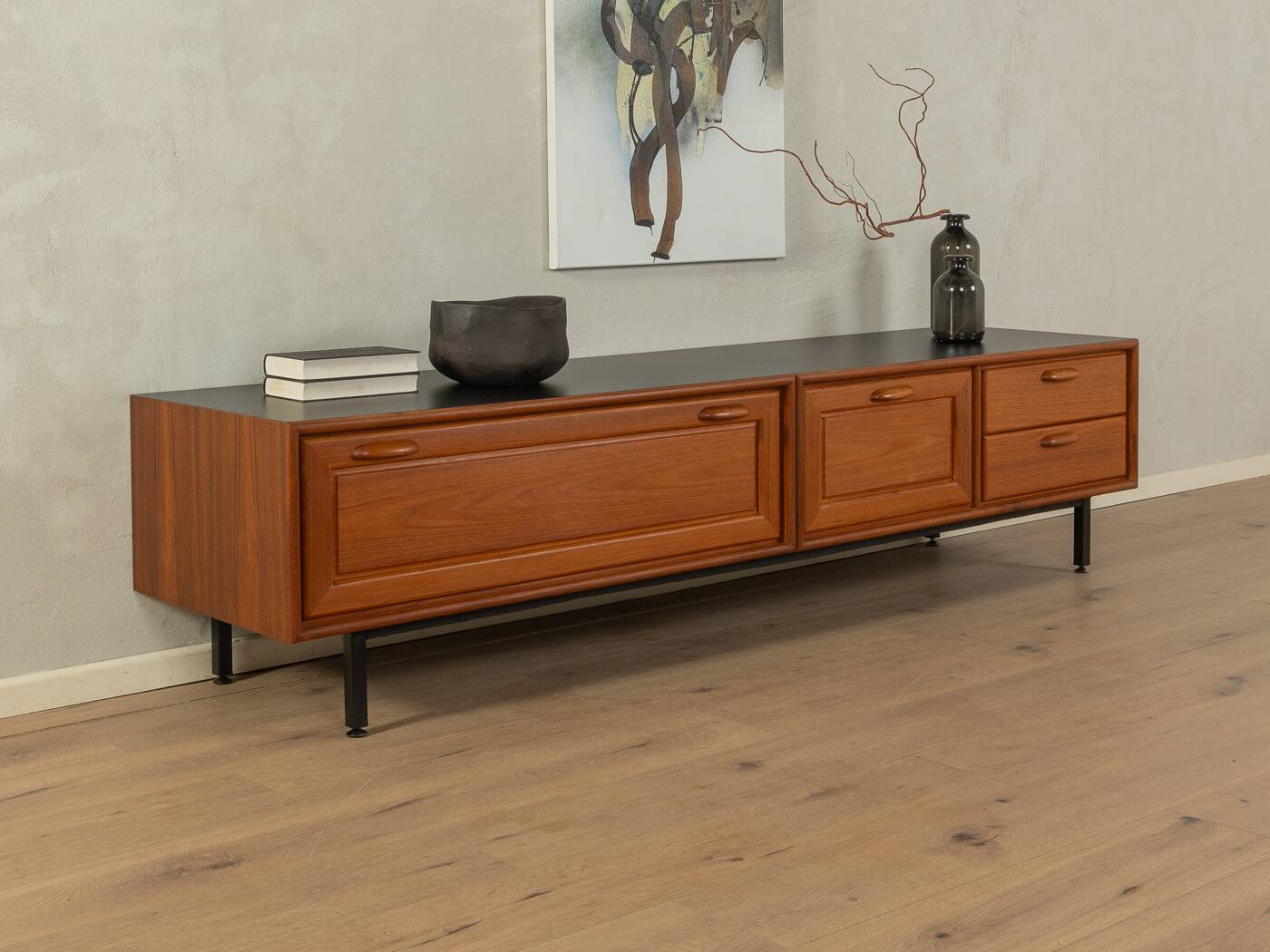 1960s Lowboard, Heinrich Riestenpatt