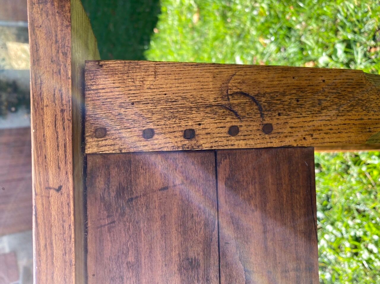 Table de ferme d’appoint milieu xx siècle