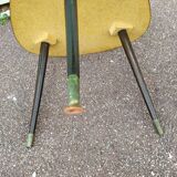 Coffee table formica vintage chinese tripod décor